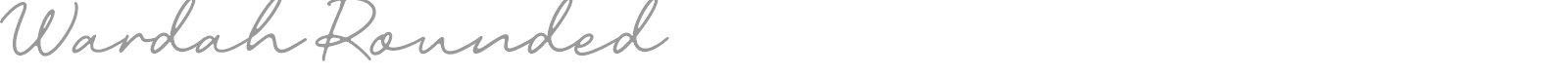 Wardah font preview
